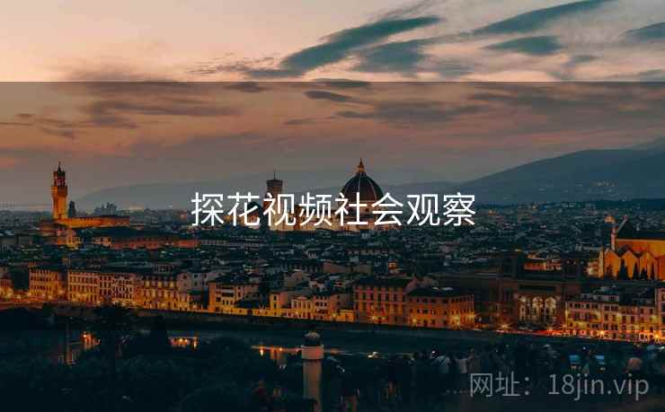 探花视频社会观察